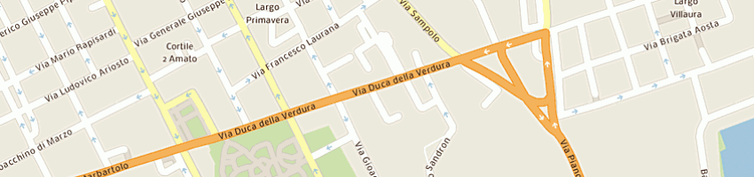 Mappa della impresa lupo giuseppe a PALERMO