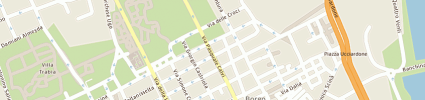 Mappa della impresa regione siciliana a PALERMO