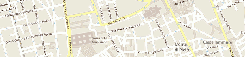 Mappa della impresa ministero interno dipartimento della ps a PALERMO
