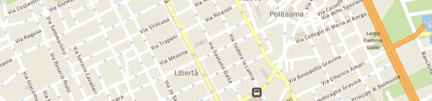 Mappa della impresa sigpimar sas a PALERMO