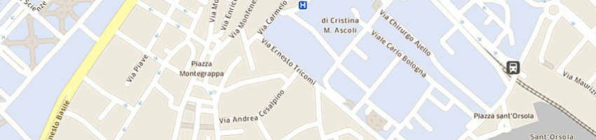 Mappa della impresa lo cascio maria gabriella a PALERMO