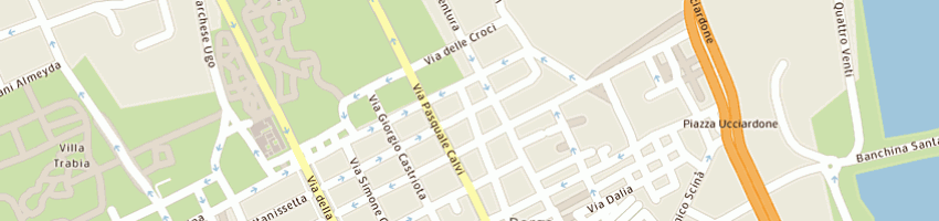 Mappa della impresa soap village di ciarlo michele a PALERMO