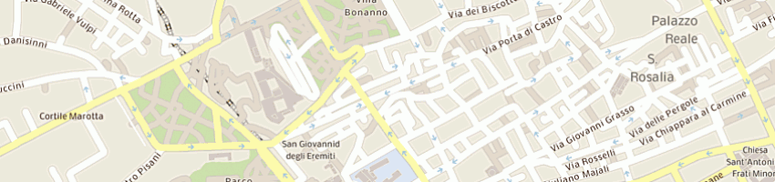 Mappa della impresa di paola carlo a PALERMO