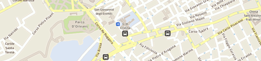 Mappa della impresa d'angelo filippo a PALERMO