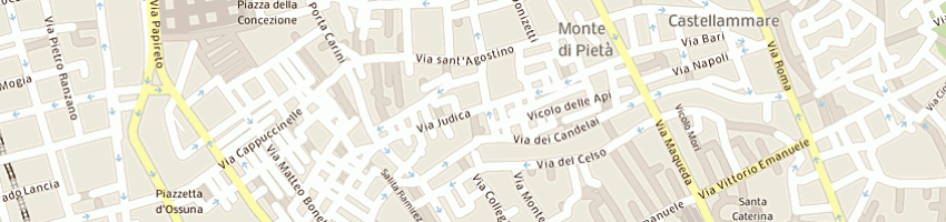 Mappa della impresa ass culturale extroart a PALERMO