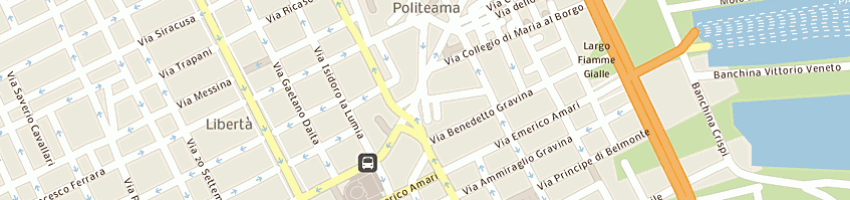 Mappa della impresa la bua avv giovanni a PALERMO