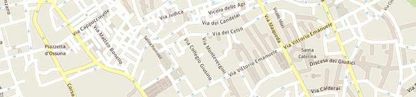 Mappa della impresa associazione interefop a PALERMO