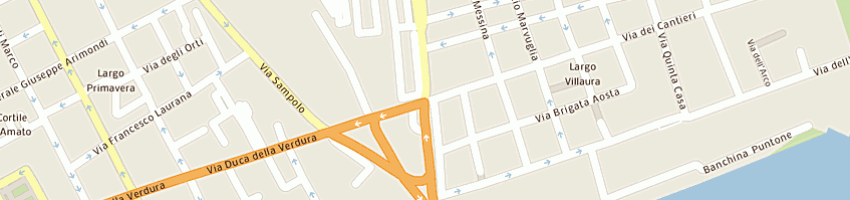 Mappa della impresa formisano salvatore sas a PALERMO