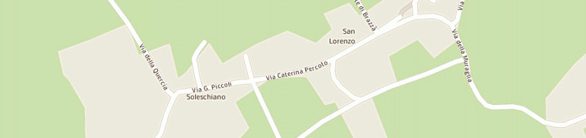 Mappa della impresa centro di aggregazione a MANZANO