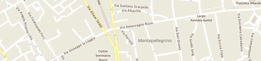 Mappa della impresa panificio daloisi a PALERMO