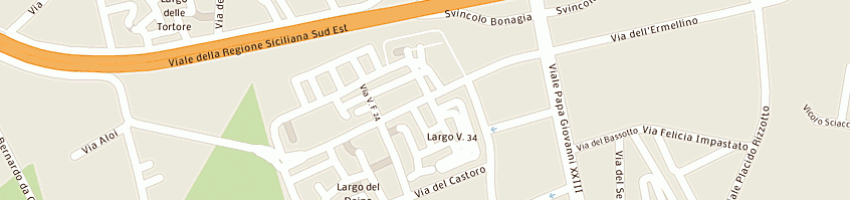 Mappa della impresa parisi giuseppe a PALERMO
