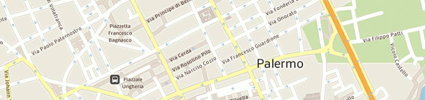 Mappa della impresa ribolla nicola a PALERMO
