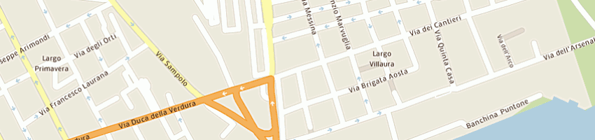 Mappa della impresa petrigno giovanni a PALERMO