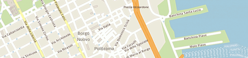 Mappa della impresa ardizzone luciano a PALERMO