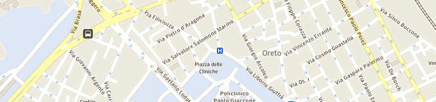 Mappa della impresa vaccaro nunzia a PALERMO