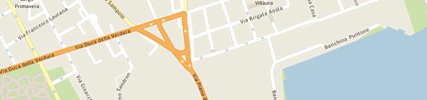 Mappa della impresa securinform srl a PALERMO