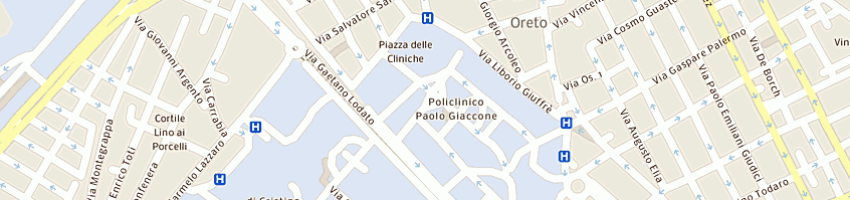 Mappa della impresa dolcemascolo maria concetta a PALERMO