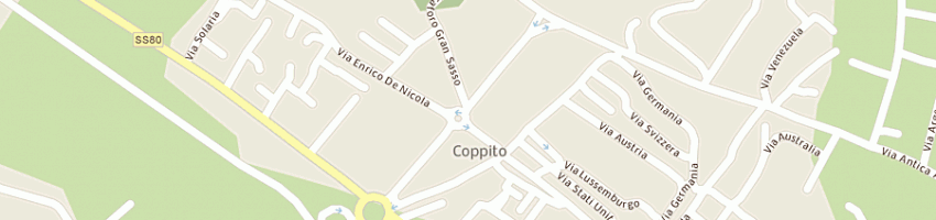 Mappa della impresa ursini oliviero costruzioni generali snc a L AQUILA