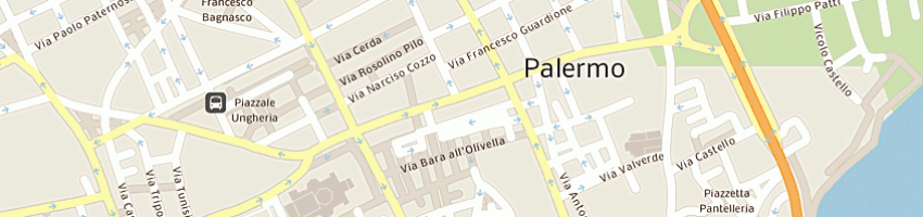 Mappa della impresa gatto diotallevi buonisi gatto di gatto vincenzo, diotallevi mario, buonisi domenico e gat a PALERMO