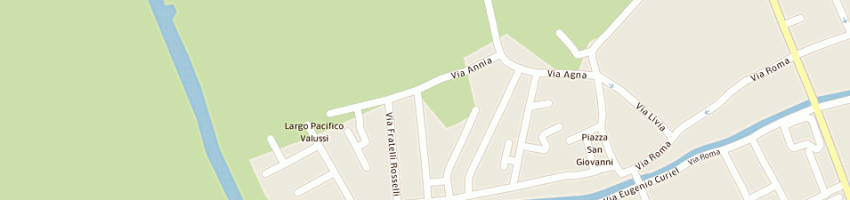 Mappa della impresa nadalin simone a AQUILEIA