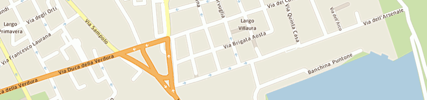 Mappa della impresa scalera gaetano a PALERMO