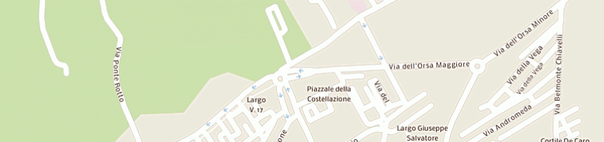 Mappa della impresa supporta francesco a PALERMO