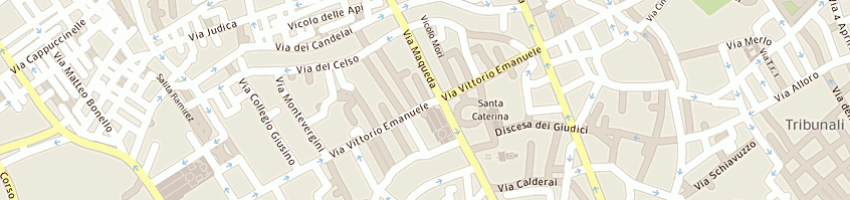 Mappa della impresa renda giacomo a PALERMO