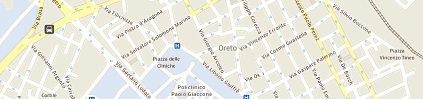 Mappa della impresa scalici debora a PALERMO