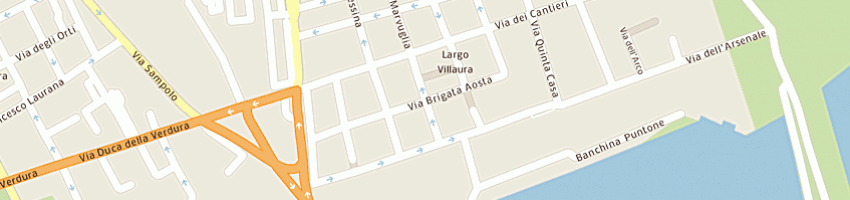 Mappa della impresa in out di basile giuseppe a PALERMO