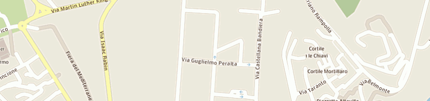 Mappa della impresa siciliana immobiliare srl a PALERMO