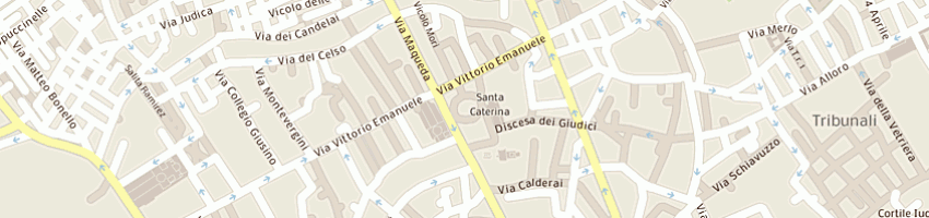 Mappa della impresa comune di palermo a PALERMO