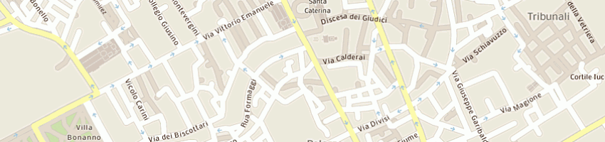 Mappa della impresa libreria dello studente snc di guercio antonino e c a PALERMO