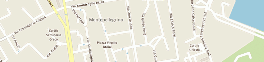 Mappa della impresa teatro luigi orione a PALERMO