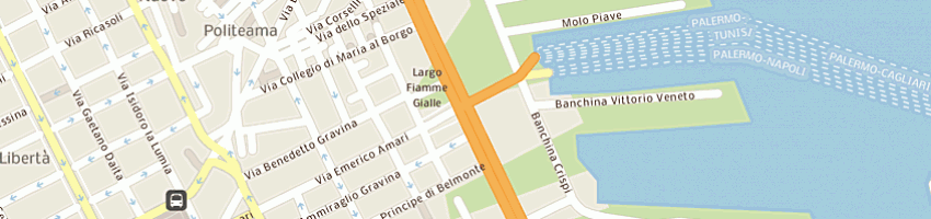 Mappa della impresa domenico sanfilippo editore s p a a PALERMO
