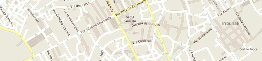 Mappa della impresa pizzeria bellini di antonino e michele militello a PALERMO