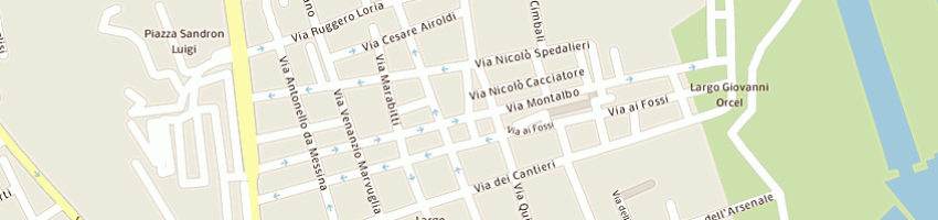 Mappa della impresa massaro simone a PALERMO