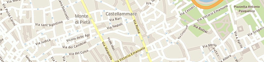 Mappa della impresa comor srl a PALERMO
