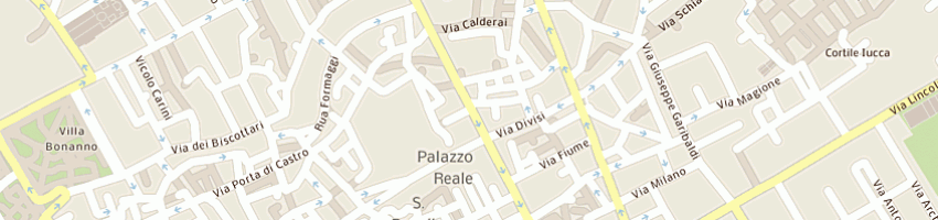 Mappa della impresa guerrera franc paolo a PALERMO