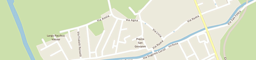 Mappa della impresa thermogas system di battiston claudio a AQUILEIA