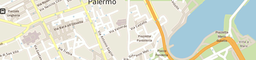 Mappa della impresa conservatorio di musica di stato v bellini a PALERMO