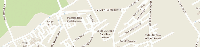 Mappa della impresa morello alberto a PALERMO
