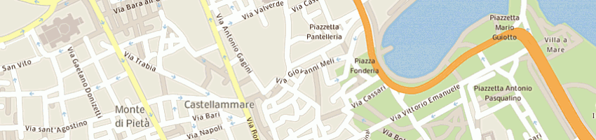 Mappa della impresa siddiolo pietro a PALERMO
