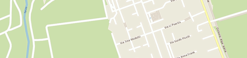 Mappa della impresa mhl sas di hughes margaret lee e c a AQUILEIA