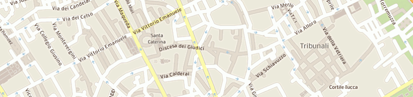 Mappa della impresa alex abbigliamenti di capra pio sas a PALERMO