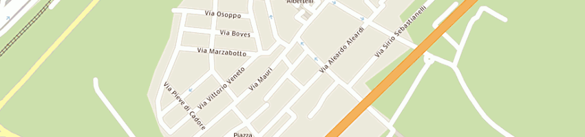 Mappa della impresa principi edera a FALCONARA MARITTIMA