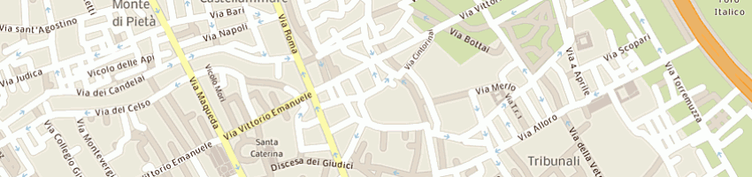 Mappa della impresa azienda municipalizzata igiene ambientale di pa a PALERMO