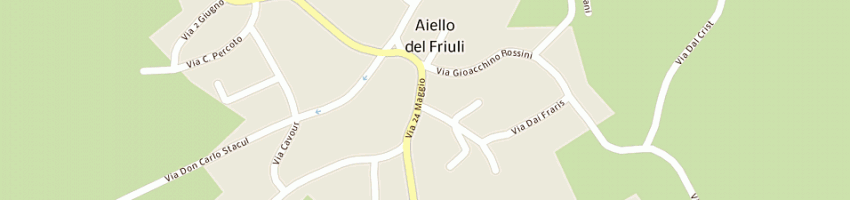 Mappa della impresa banche banca di credito cooperativo di fiumicello ed aiello del fri a AIELLO DEL FRIULI