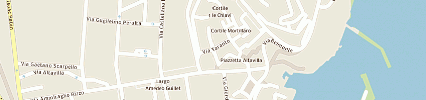 Mappa della impresa perezzi gaetano a PALERMO