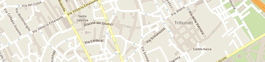 Mappa della impresa rife srl a PALERMO