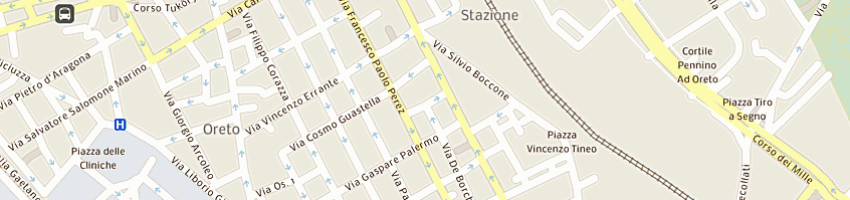 Mappa della impresa lupo salvatore a PALERMO